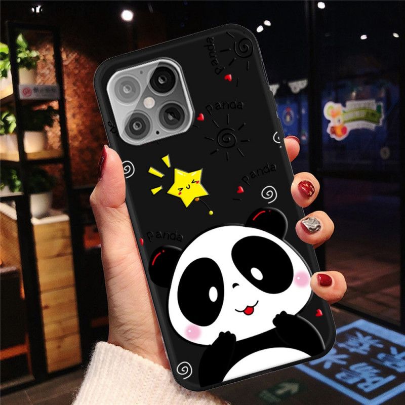 Coque iPhone 1 / 12 Pro Étoile Panda