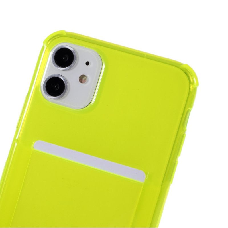 Coque iPhone 11 À Cordon Avec Porte-carte