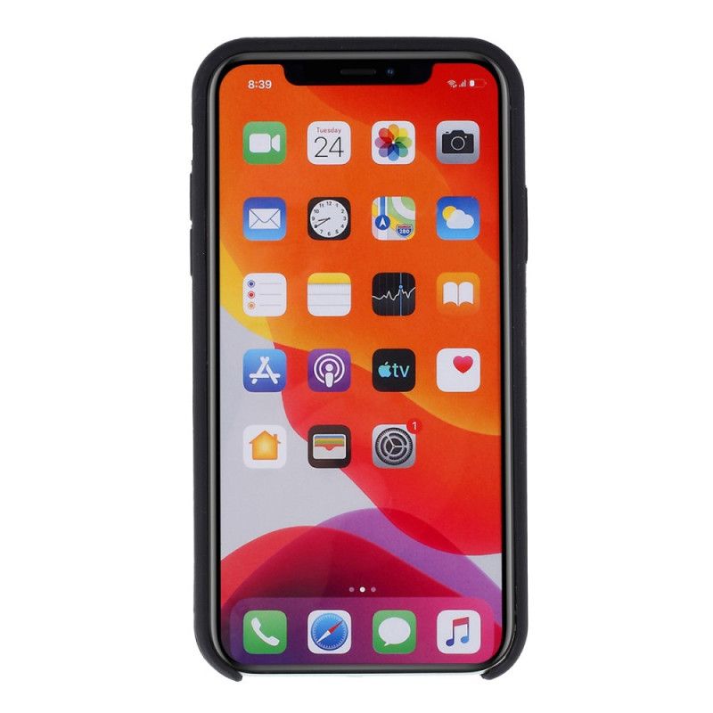 Coque iPhone 11 / Airpods Pro Silicone 2-en-1