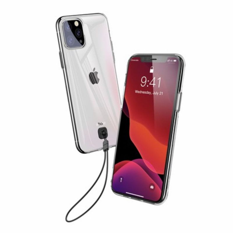 Coque iPhone 11 Baseus Transparente À Lanière