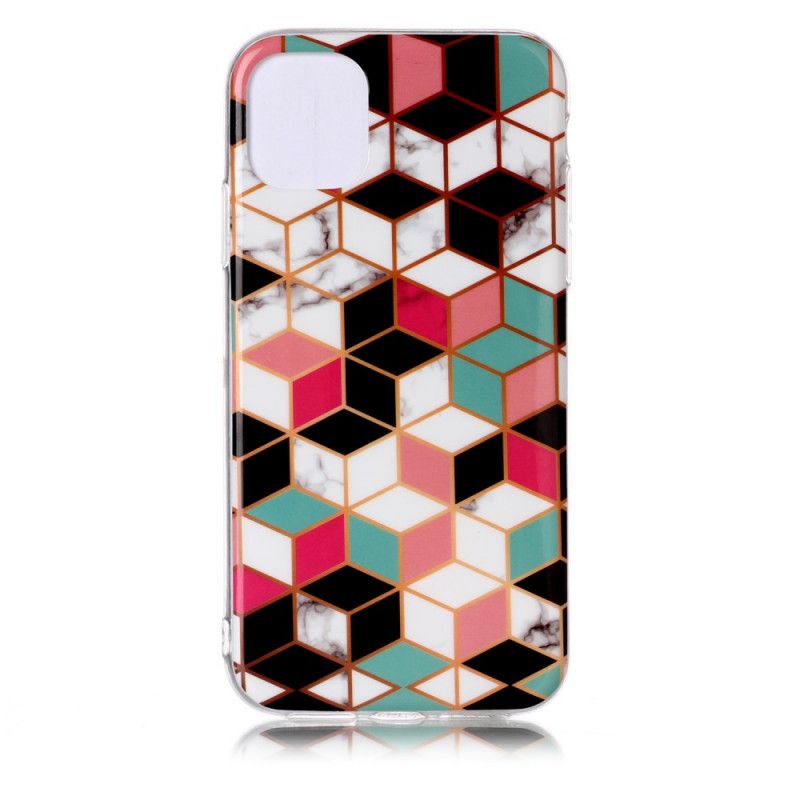 Coque iPhone 11 Cubes Colorés