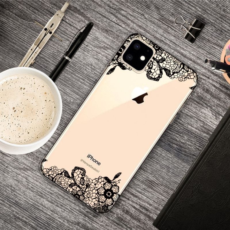 Coque iPhone 11 Dentelle Fine