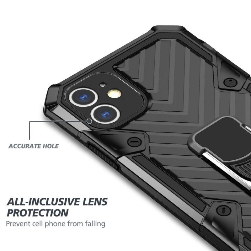 Coque iPhone 11 Détachable Anneau-support