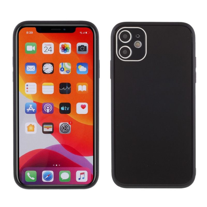 Coque iPhone 11 Dos En Verre Et Rebords En Silicone