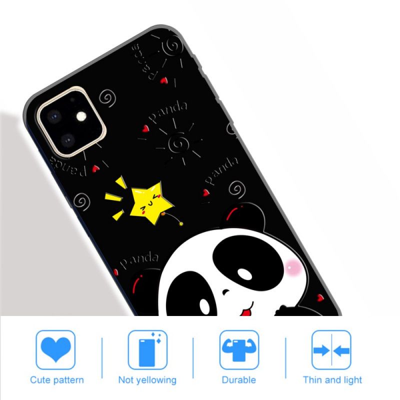 Coque iPhone 11 Étoile Panda