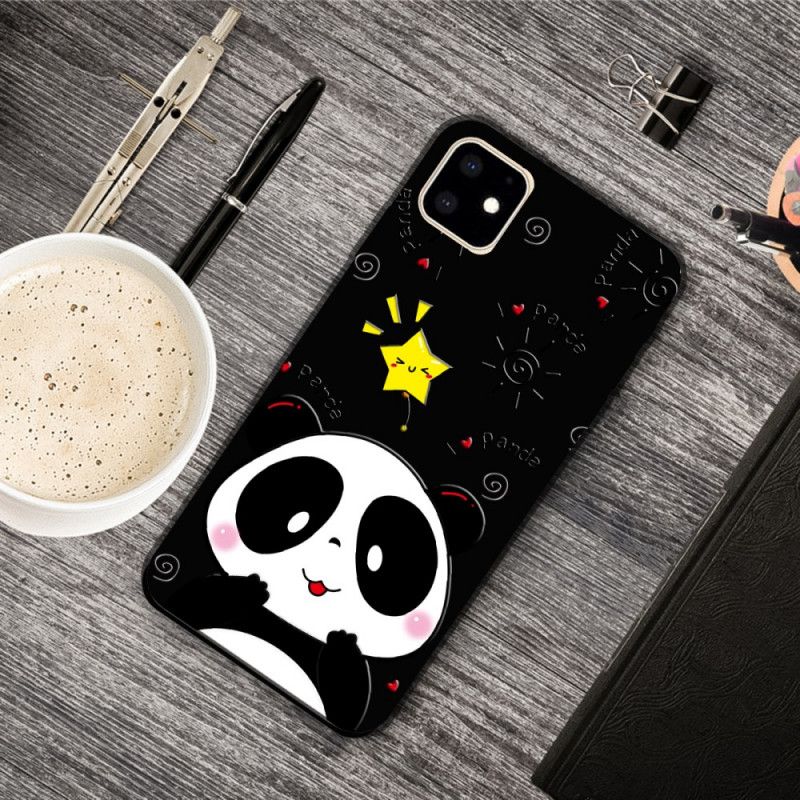 Coque iPhone 11 Étoile Panda