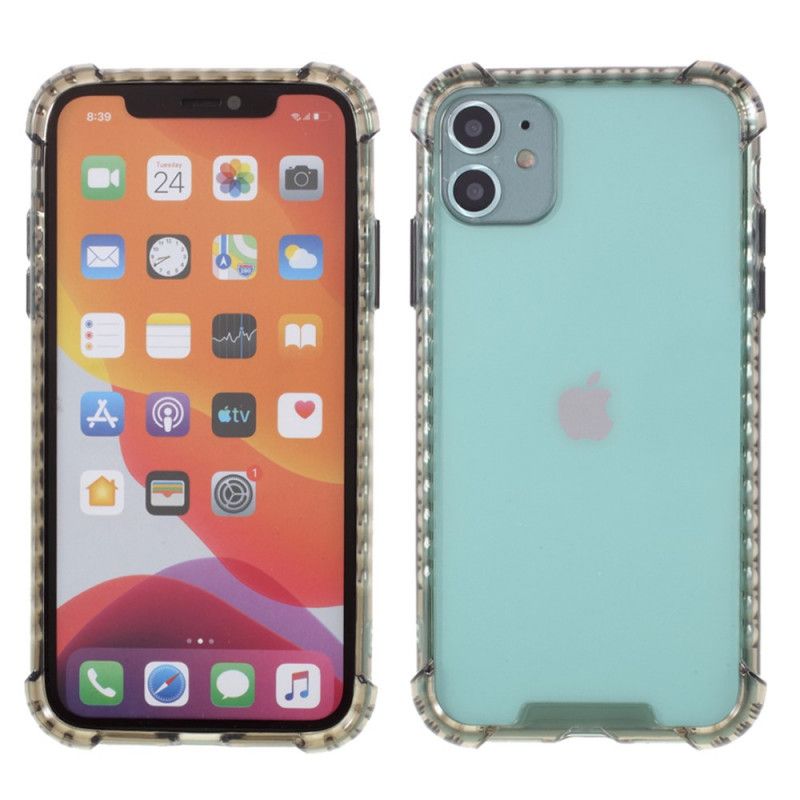 Coque iPhone 11 Hybride Acrylique Et Silicone Color