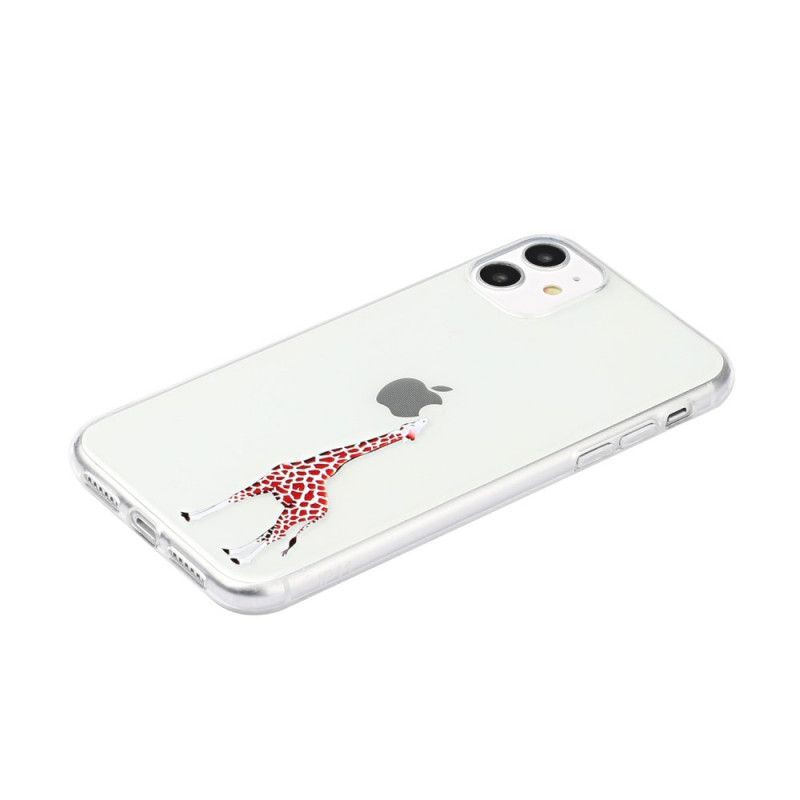 Coque iPhone 11 Jeux De Girafe Logo