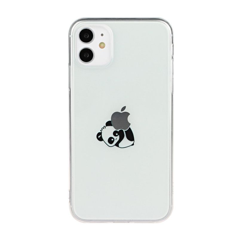 Coque iPhone 11 Jeux De Panda Logo