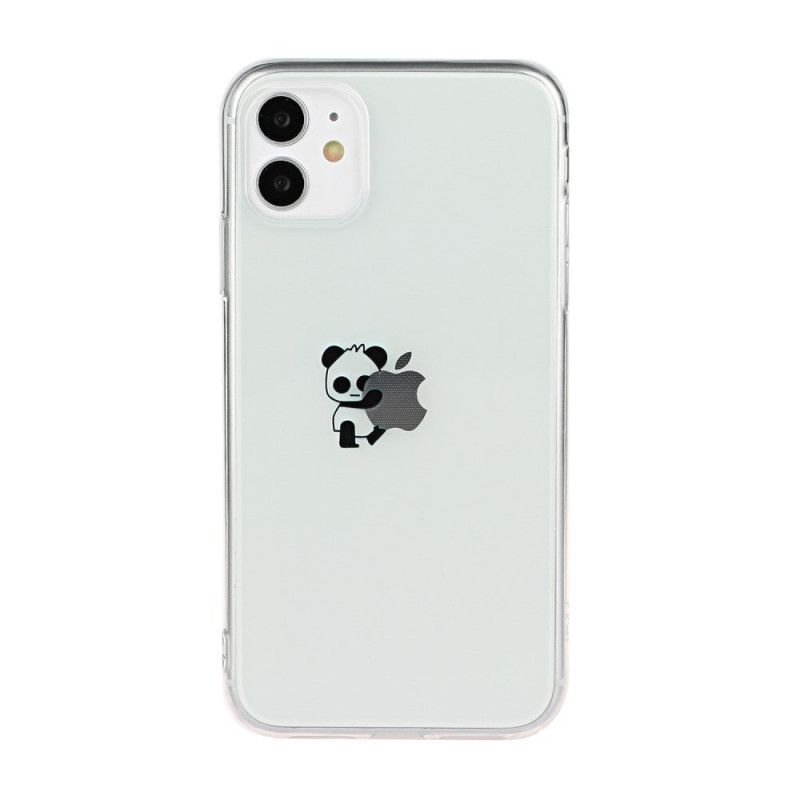 Coque iPhone 11 Jeux De Panda Logo