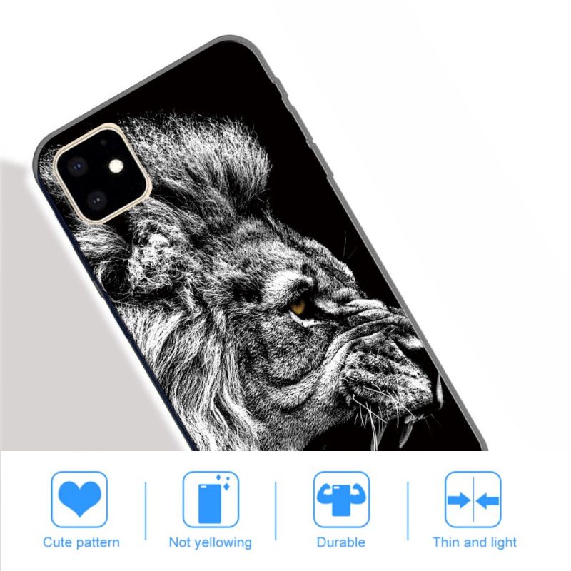 Coque iPhone 11 Lion Féroce