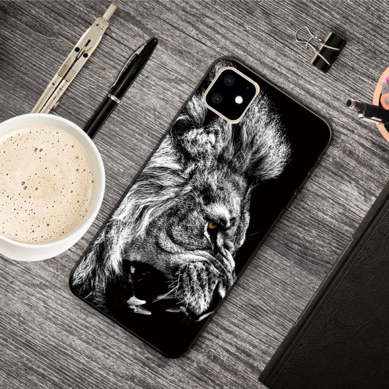 Coque iPhone 11 Lion Féroce