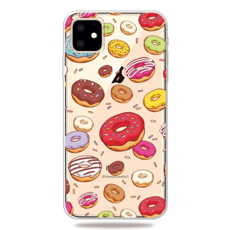 Coque iPhone 11 Love Donuts