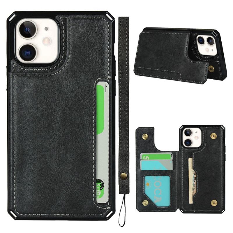 Coque iPhone 11 Multi-fonctionnelle Avec Lanière