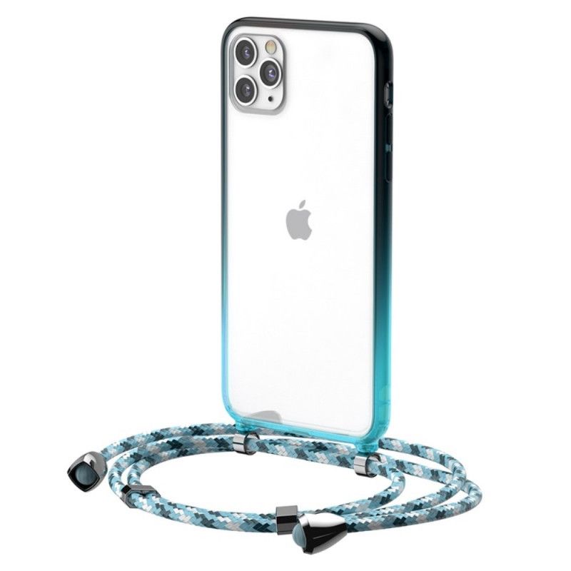 Coque iPhone 11 Pro À Cordon Transparente Baseus