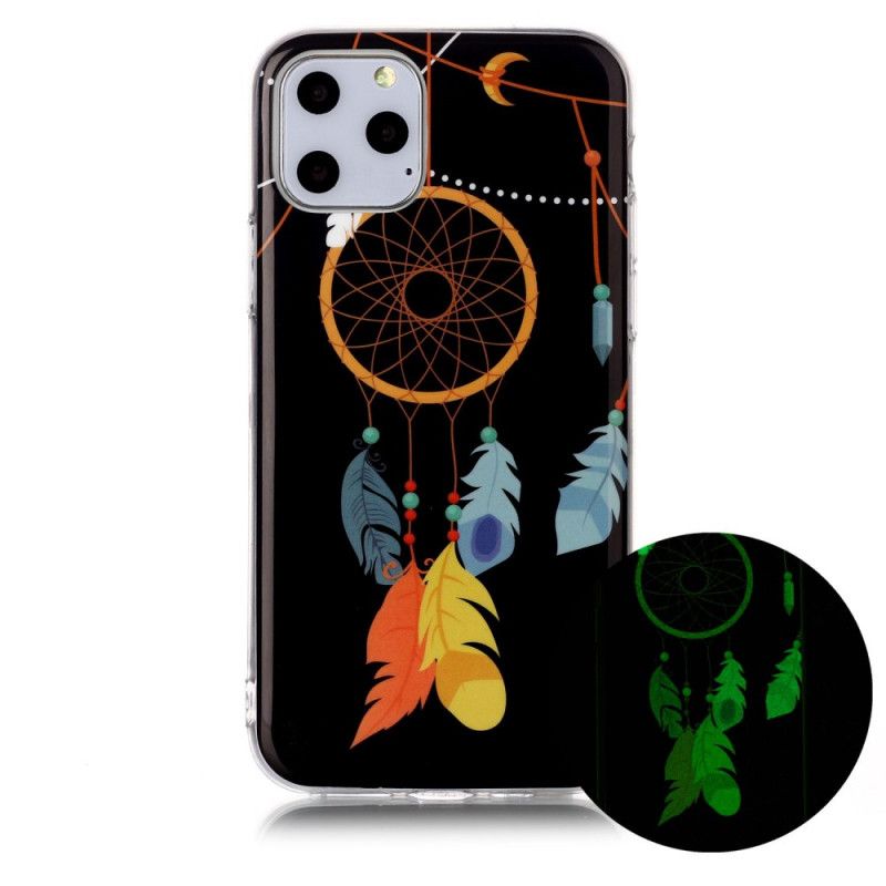 Coque iPhone 11 Pro Attrape Rêves Unique Fluorescente