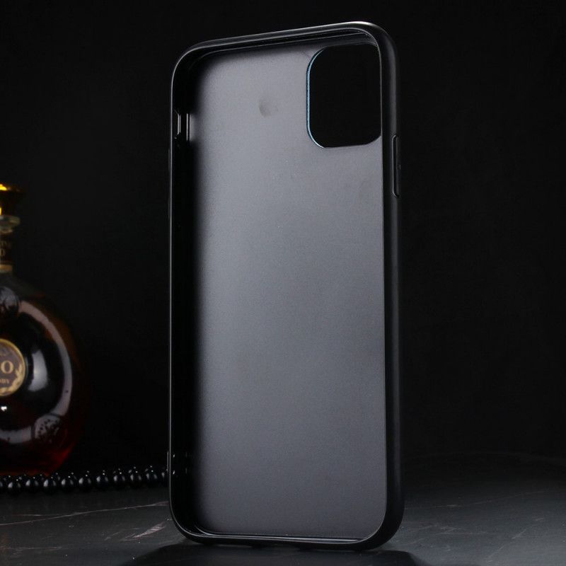 Coque iPhone 11 Pro Bicolore Simili Cuir