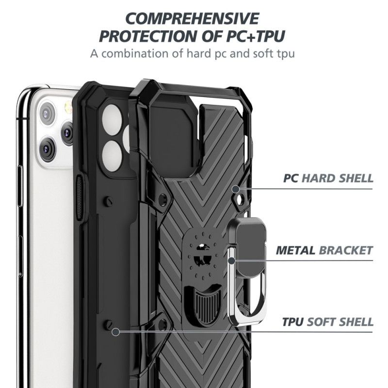 Coque iPhone 11 Pro Détachable Anneau-support