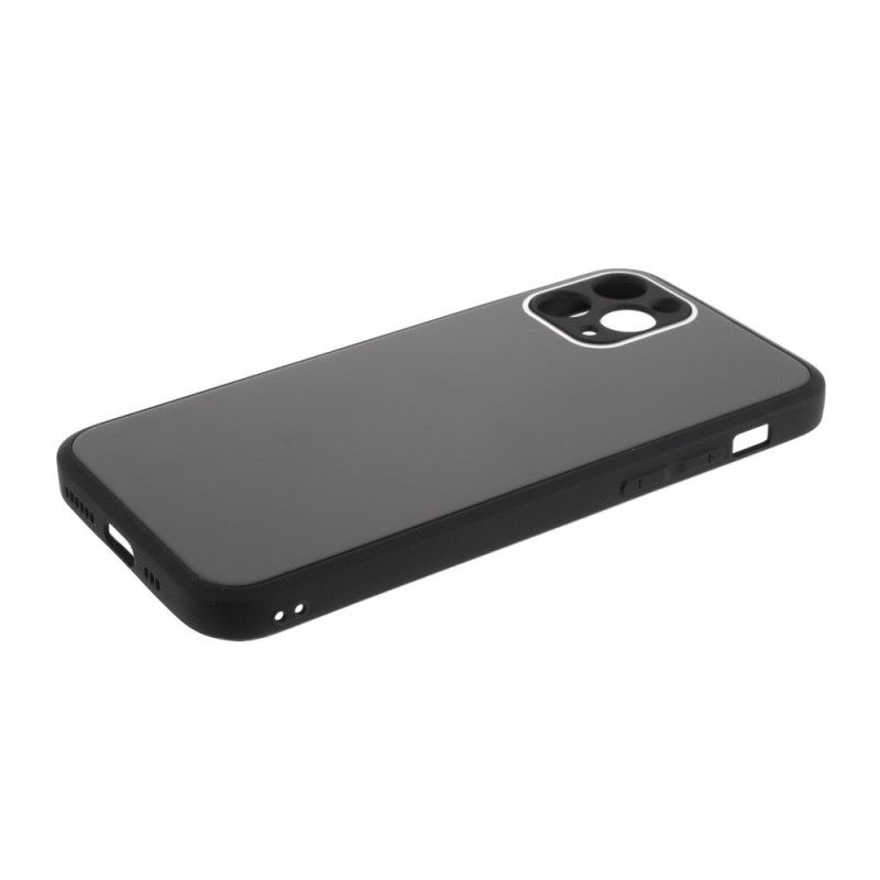 Coque iPhone 11 Pro Dos En Verre Et Rebords En Silicone