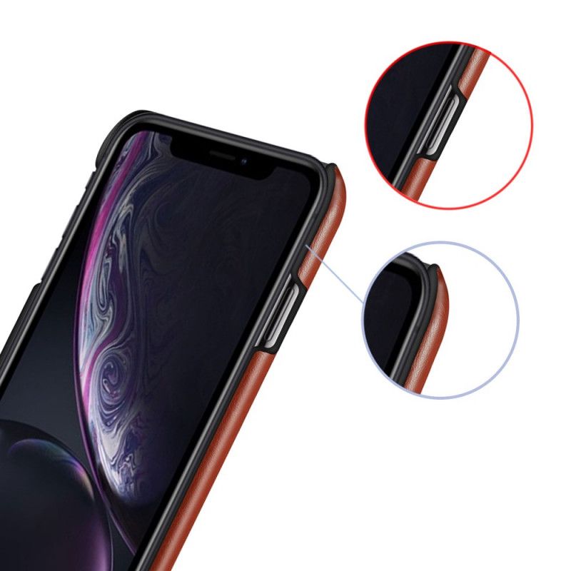 Coque iPhone 11 Pro Effet Cuir Bicolore Ksq