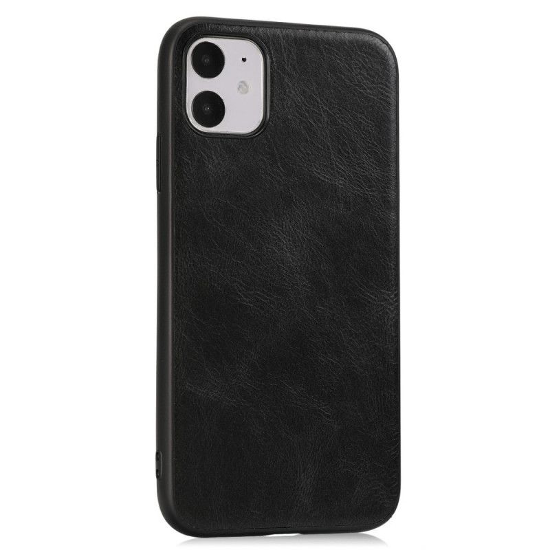 Coque iPhone 11 Pro Effet Cuir Élégance