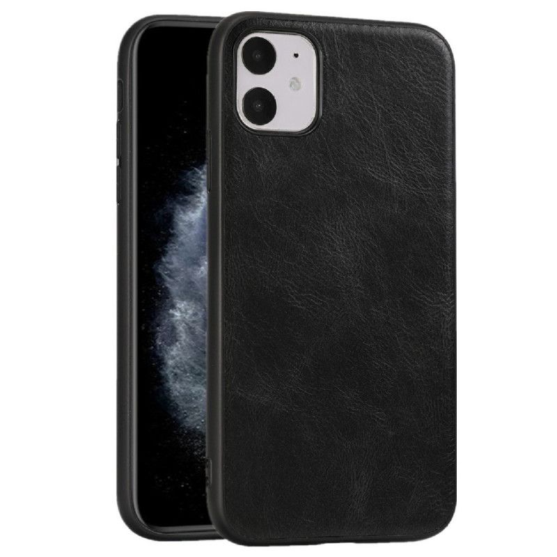 Coque iPhone 11 Pro Effet Cuir Élégance