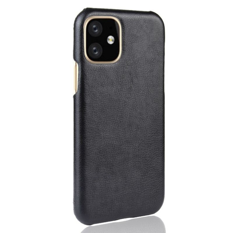 Coque iPhone 11 Pro Effet Cuir Litchi