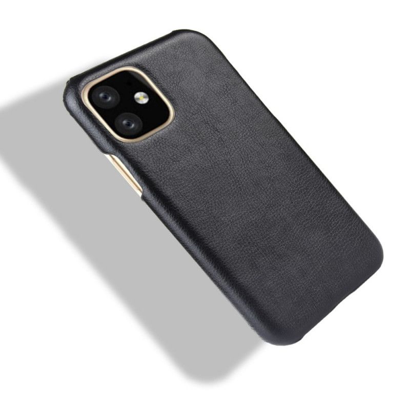 Coque iPhone 11 Pro Effet Cuir Litchi