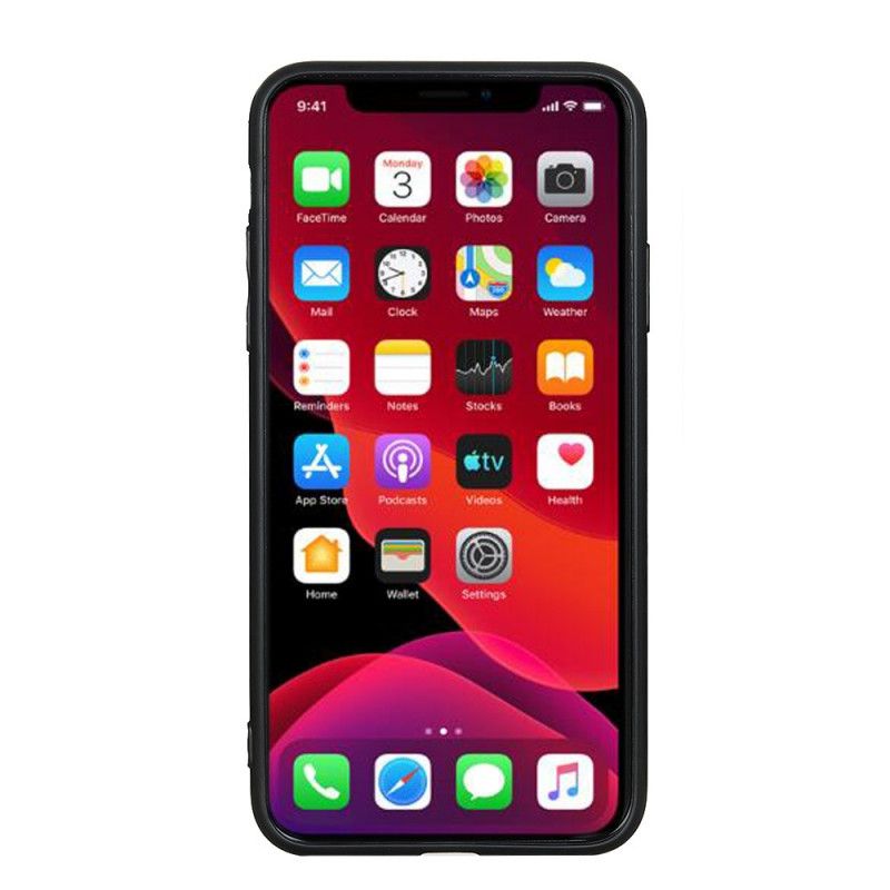 Coque iPhone 11 Pro Effet Cuir Premium