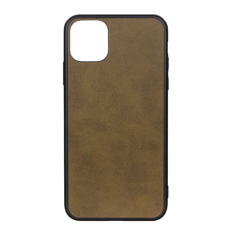 Coque iPhone 11 Pro Effet Cuir Premium