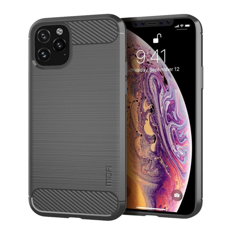 Coque iPhone 11 Pro Fibre Carbone Brossée Mofi