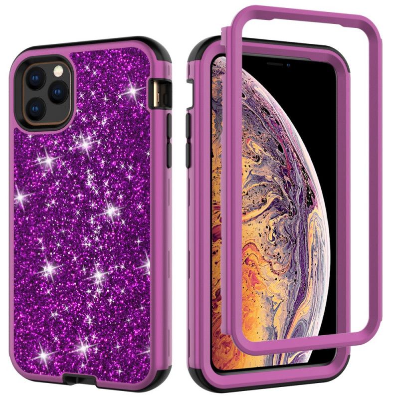 Coque iPhone 11 Pro Hybride Paillettes