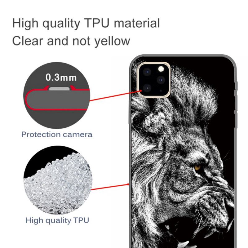 Coque iPhone 11 Pro Lion Féroce