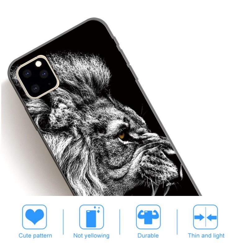 Coque iPhone 11 Pro Lion Féroce