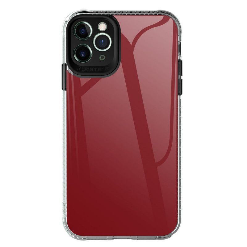 Coque iPhone 11 Pro Mac Colorée Rebords Texturés