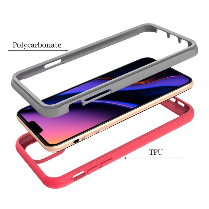 Coque iPhone 11 Pro Max Conception Hybride Rebords Flashy