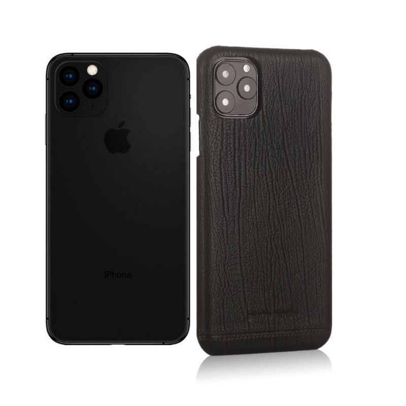 Coque iPhone 11 Pro Max Cuir Véritable Pierre Cardin