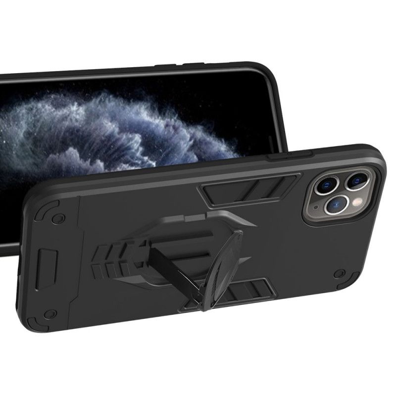 Coque iPhone 11 Pro Max Détachable Armure Avec Anneau-support