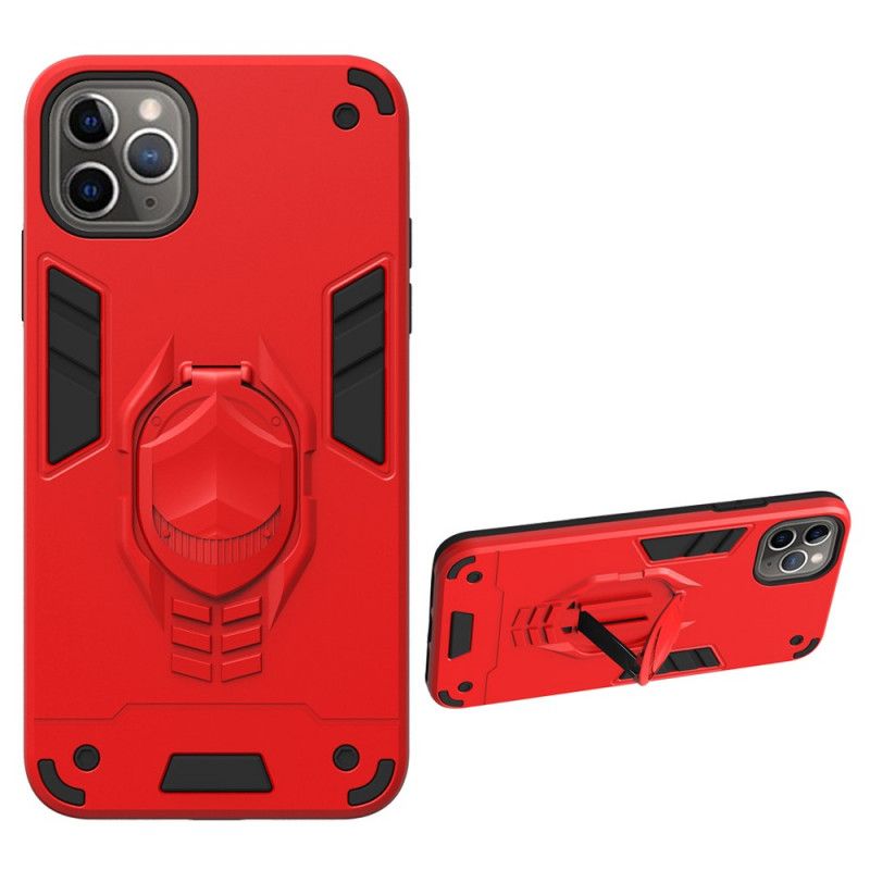 Coque iPhone 11 Pro Max Détachable Armure Avec Anneau-support