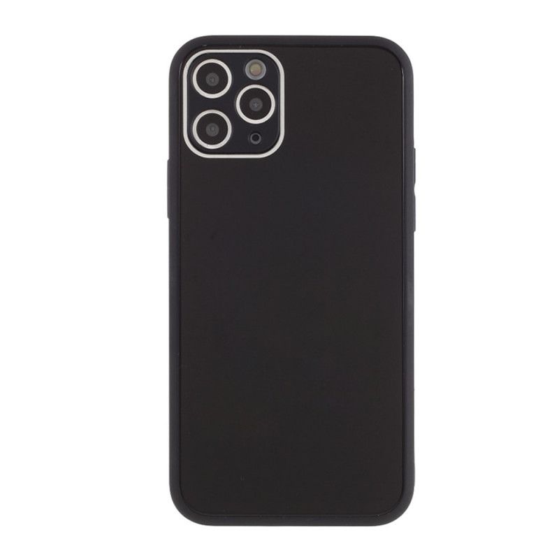 Coque iPhone 11 Pro Max Dos En Verre Et Rebords En Silicone