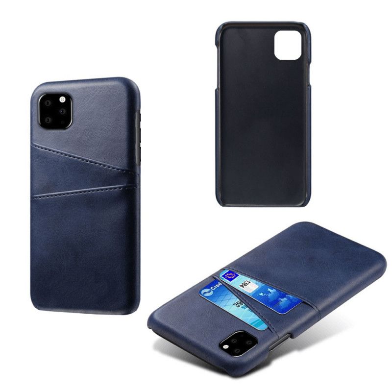 Coque iPhone 11 Pro Max Double Porte Cartes