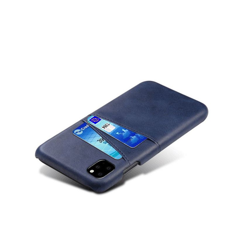 Coque iPhone 11 Pro Max Double Porte Cartes