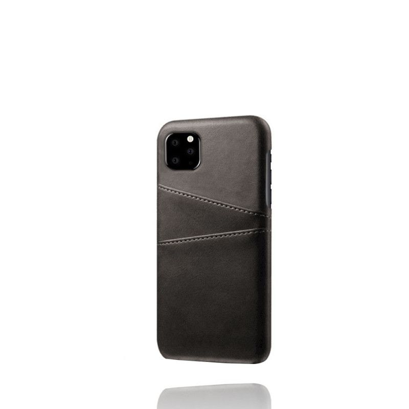 Coque iPhone 11 Pro Max Double Porte Cartes