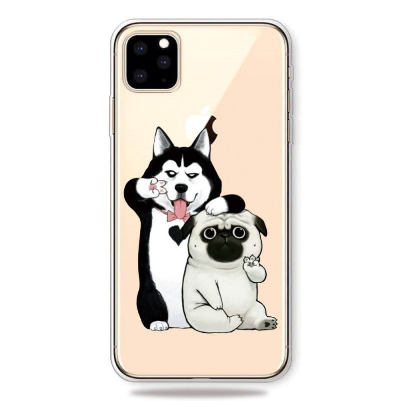 Coque iPhone 11 Pro Max Drôles De Chiens