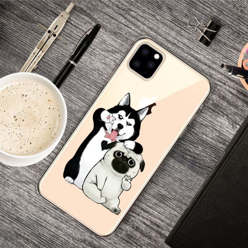 Coque iPhone 11 Pro Max Drôles De Chiens