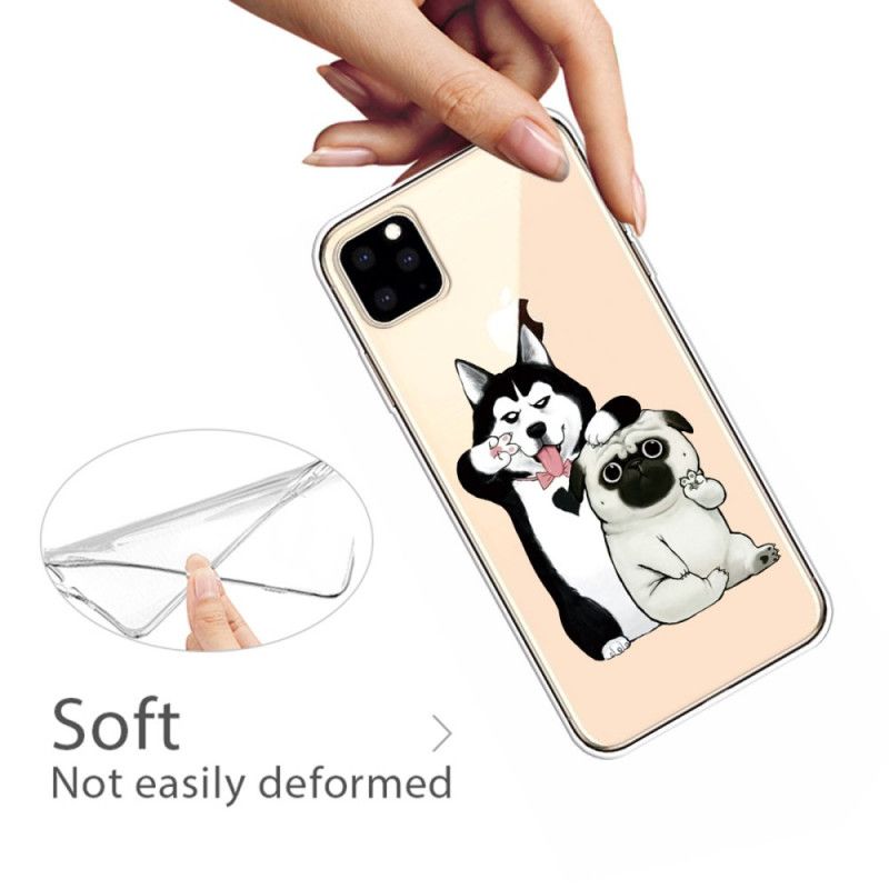 Coque iPhone 11 Pro Max Drôles De Chiens