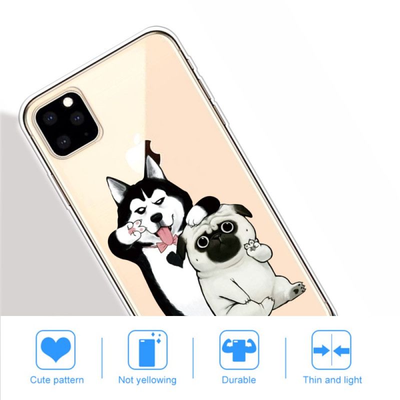 Coque iPhone 11 Pro Max Drôles De Chiens