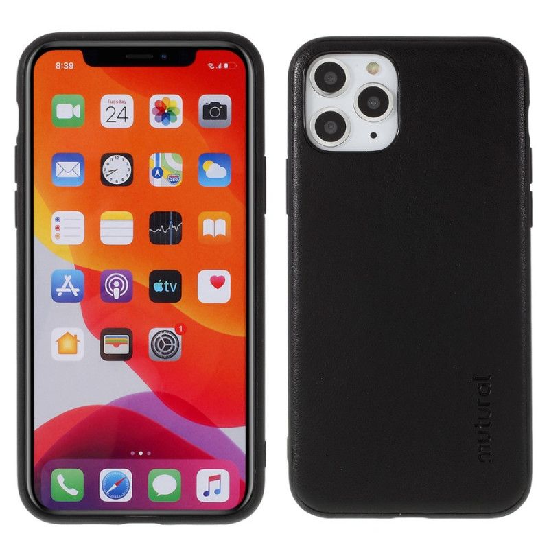Coque iPhone 11 Pro Max Effet Cuir Mutural