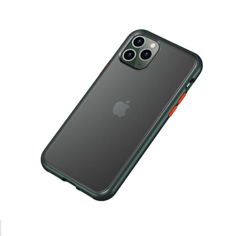 Coque iPhone 11 Pro Max Hybride Boutons Colorés