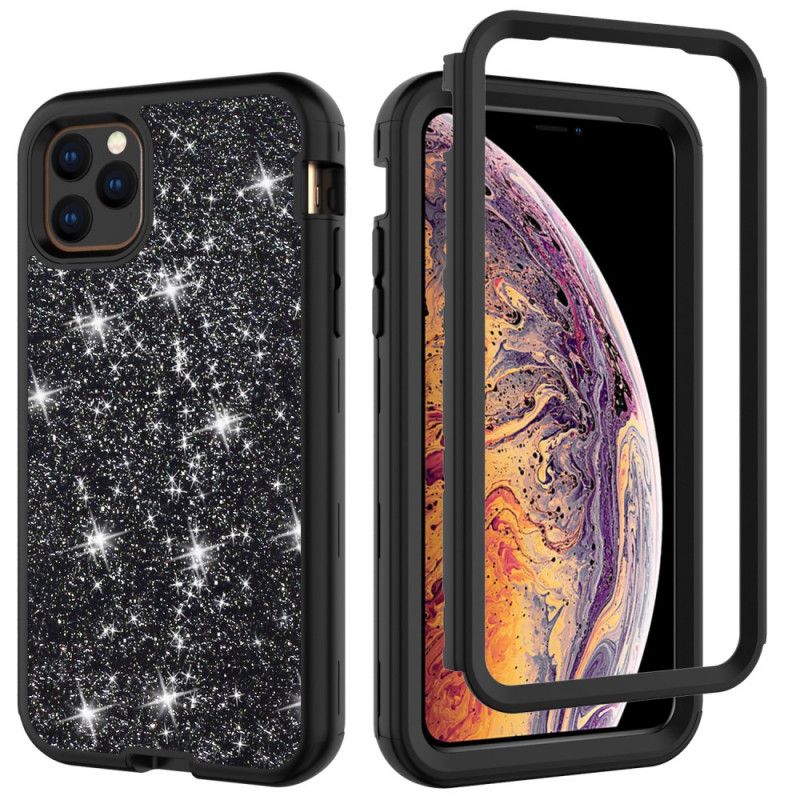 Coque iPhone 11 Pro Max Hybride Paillettes